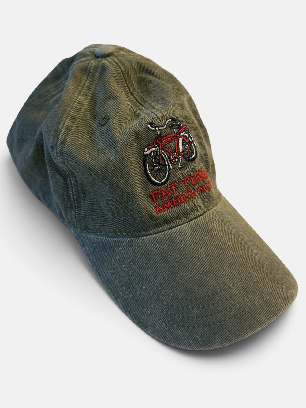 🆕 NWT Fat Tire New Belgium Brewing Men’s Baseball Hat in Army Green